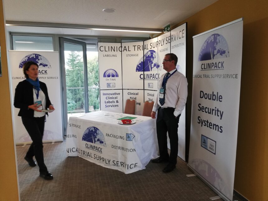 Exhibition at the 6th Clinical Trial Management Society Hungary conference