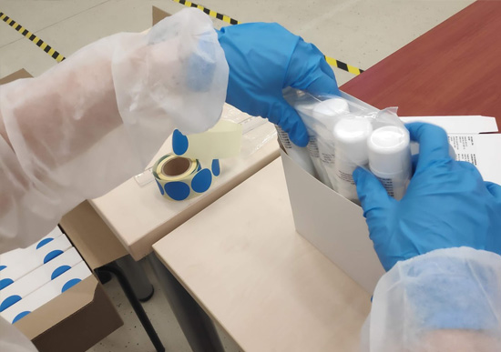 Labeling solutions